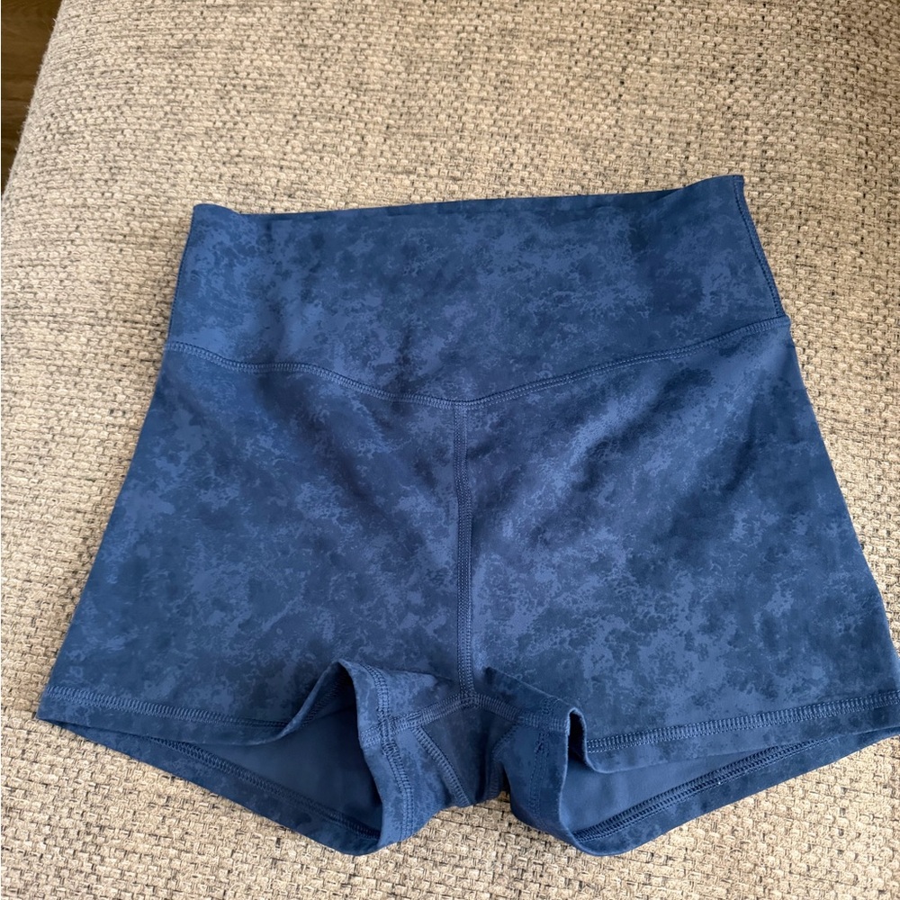 Fabletics Women's Blue High-Waisted Shorts